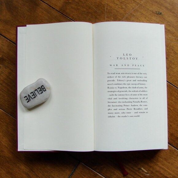 Vintage Set Leo Tolstoy War and Peace Hardcover Books Volumes 1 2 3 1992 - Picture 7 of 10